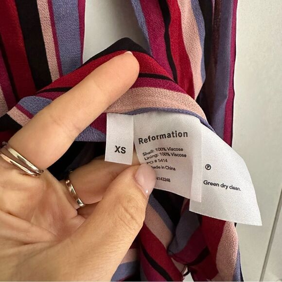 REFORMATION Gjelina Wrap Mini Dress - Picture 7 of 9